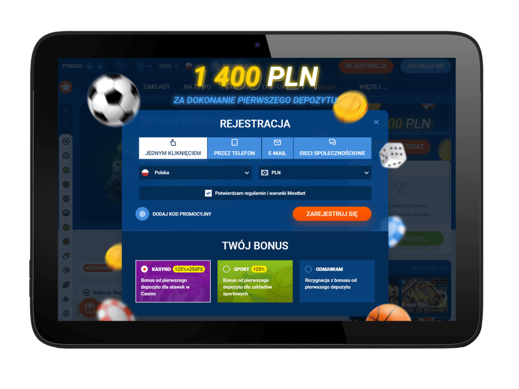 Mostbet – bukmacher i kasyno 2026